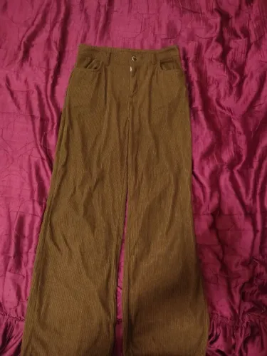 Calça marrom cotton tamanho 38