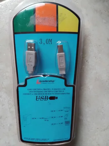 Cabo USB A macho Bmacho Leadership