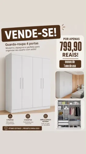 GUARDA ROUPA em excelente estado