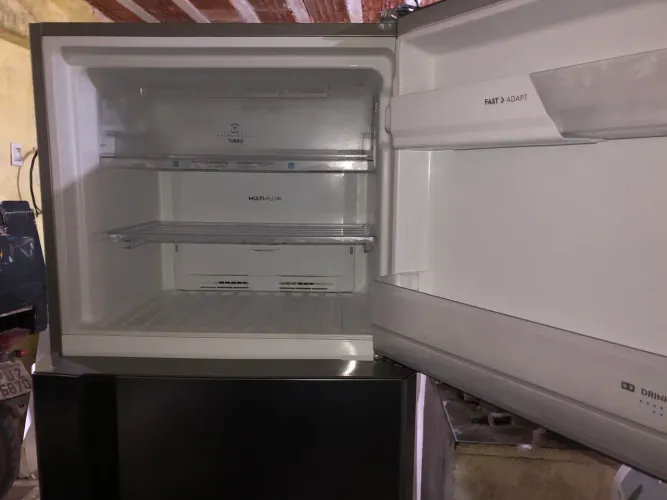 Geladeira Brastemp duplex fros fri de inox 550 litros