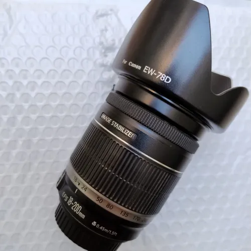 Lente Canon 18-200mm