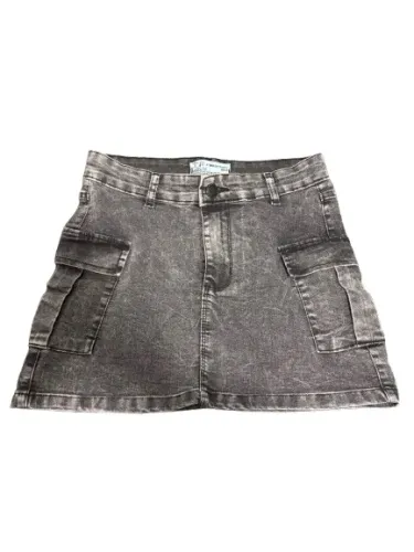 Saia jeans cargo