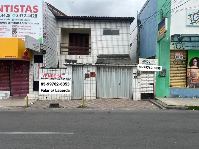 Casa terreno 526m2 Messejana