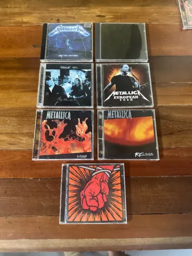 Metallica - Lote c/ 8 CDS + DVD