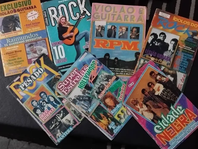 REVISTAS CIFRAS VIOLAO GUITARRA CONTRABAIXO