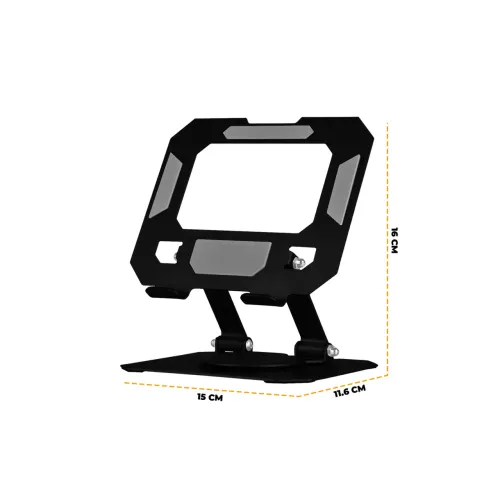 Suporte Giratório para Tablet IPad - Preto