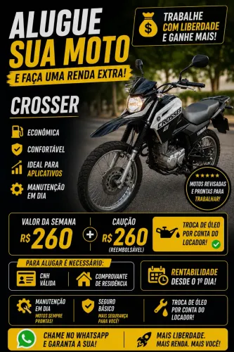 ALUGA - SE MOTO | R$ 260,00