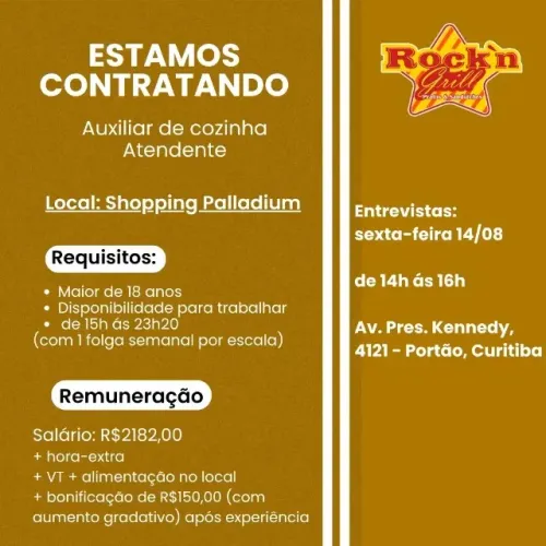 Vagas Shopping Palladium