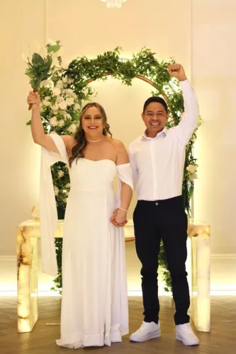Vestido de casamento no civil