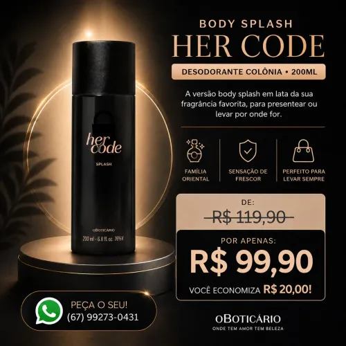 Body Splash Her Code