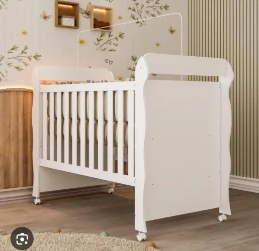 Berço americano branco