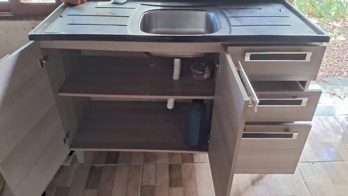 Armário de pia cozinha c Cuba aceito 300 mais troca