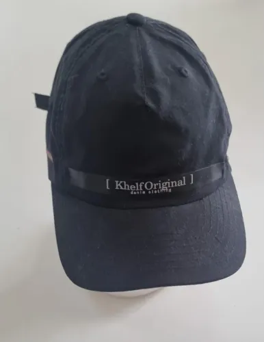 Bone preto aba curva khelf