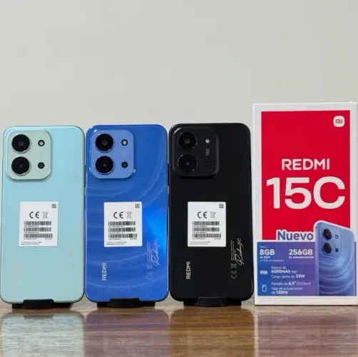 Celulares Xiaomi redmi 15c 4G 8ram 256gb - novos
