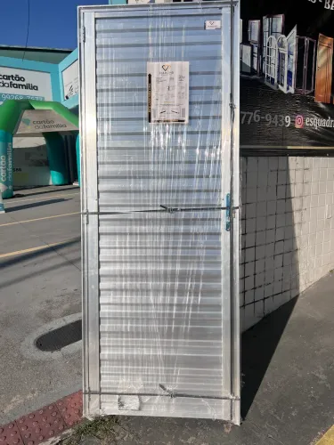 PORTA DE ALUMÍNIO TODA FECHADA | DIRETO DA FABRICA PROMOÇÃO