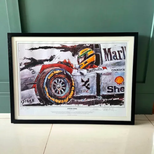 Quadro Ayrton Senna
