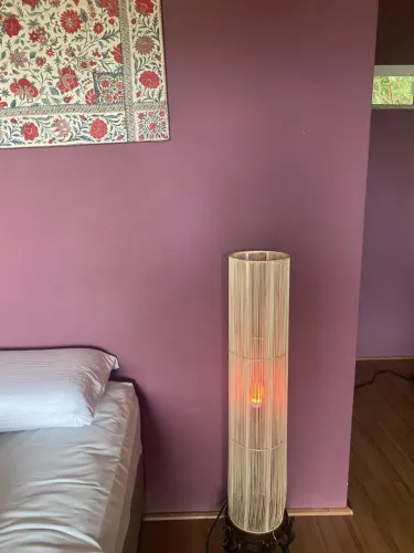 Abajour decorativo e funcional