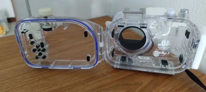 Caixa estanque para Panasonic Lumix. Até 40m de profundidade 