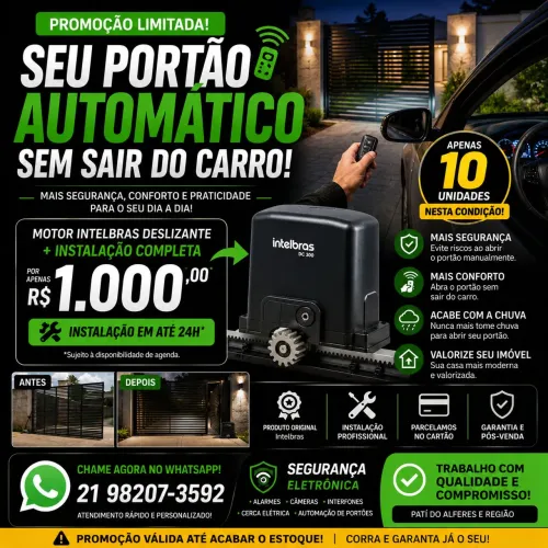 Portão automático 