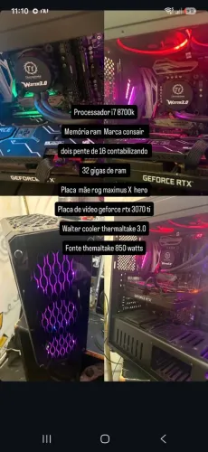 Vendo pc gamer melhor custo pra 2026