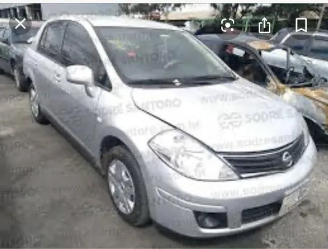 Sucata de nissan tiida sedan