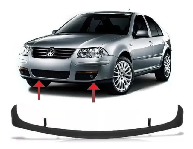 Spoiler Saia Parachoque Dianteiro VW Bora 2008 2009 a 2012