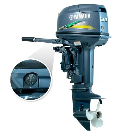 Financiado - Motor 30hp Yamaha Partida Eletrica - A Pronta Entrega