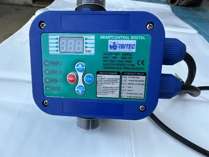 Controlador De Pressão Smart Control Digital Orbitec - Entrega em Brasília.