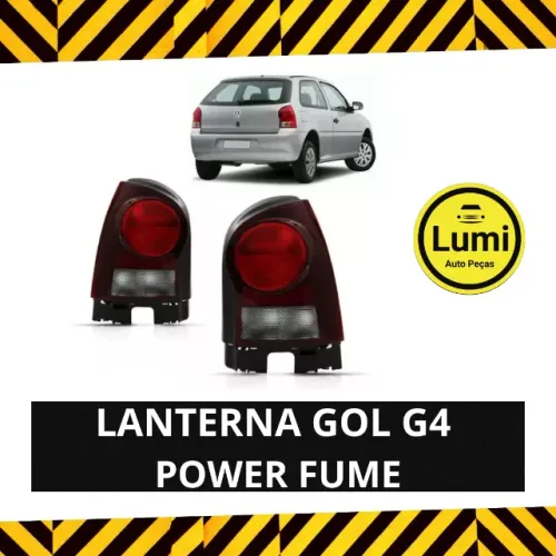 Lanterna Gol G4 Power Fumê - NOVO!!