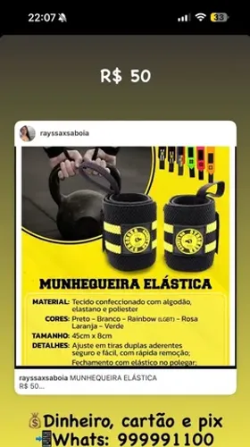 MUNHEQUEIRA ELÁSTICA