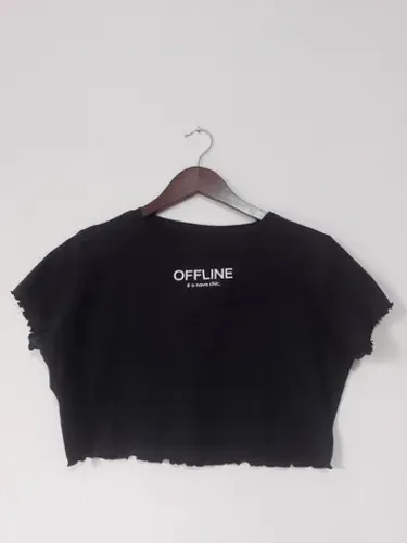 Blusa cropped Pool - tamanho G