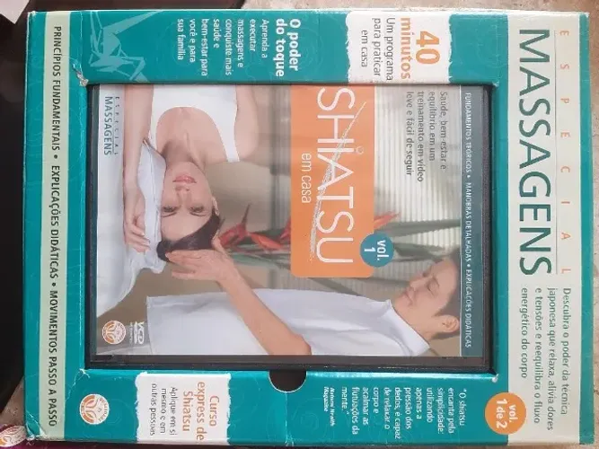 Massagens - Shiatsu em casa (2 volumes)