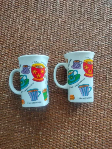 Desapego chicaras e canecas coleção em louça 