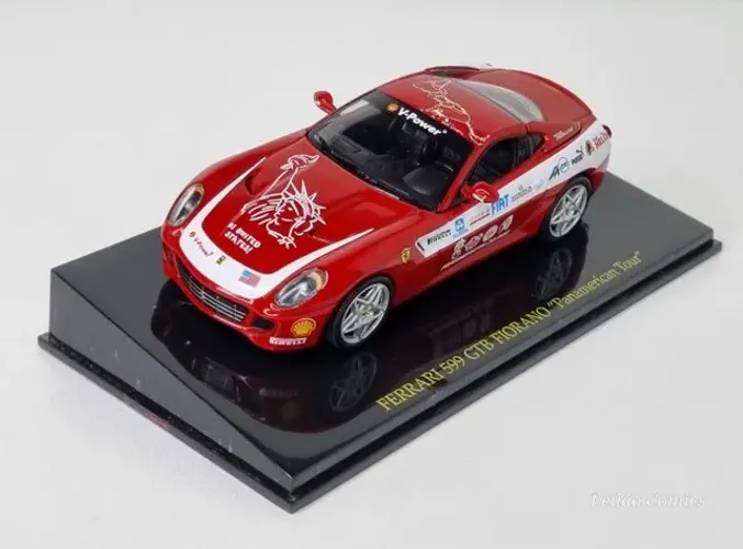 Ferrari Collection - Ferrari 599gtb Fiorano "Panamerican Tour" 1/43