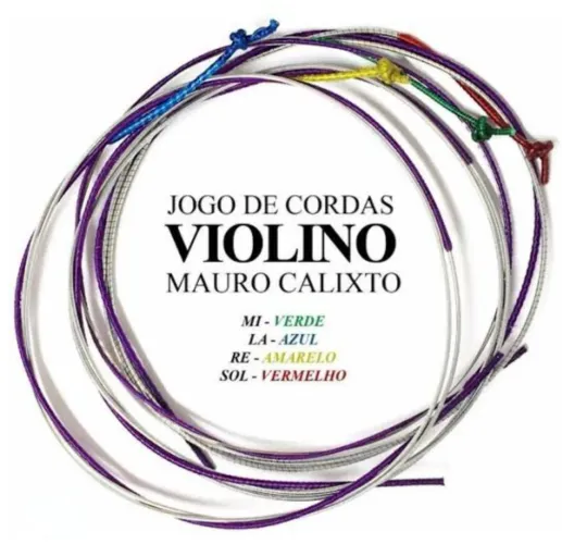 Jogo de Cordas Violino Mauro Calixto Novo