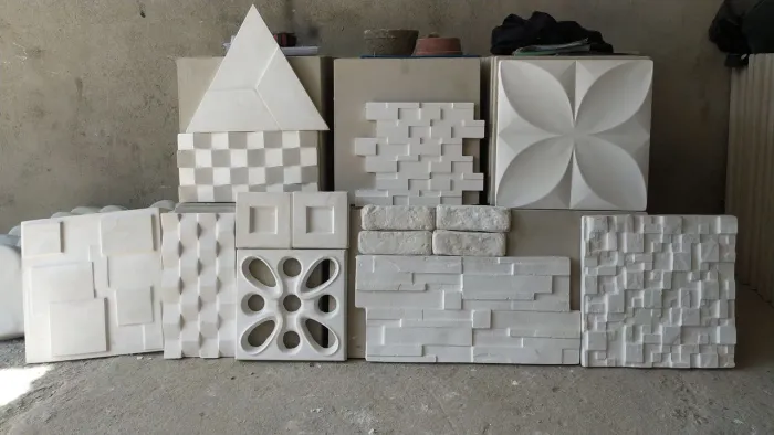 Revestimento 3d gesso 