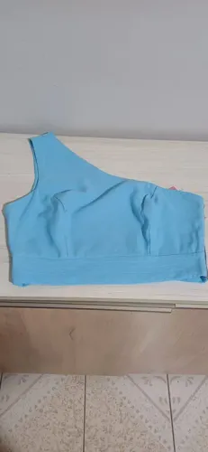 Cropped Azul