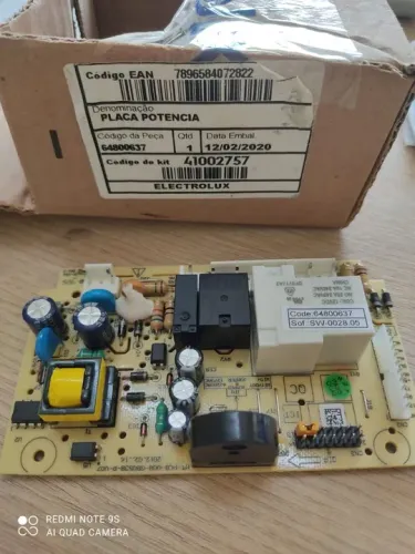 Placa potência refrigerador eletrolux 