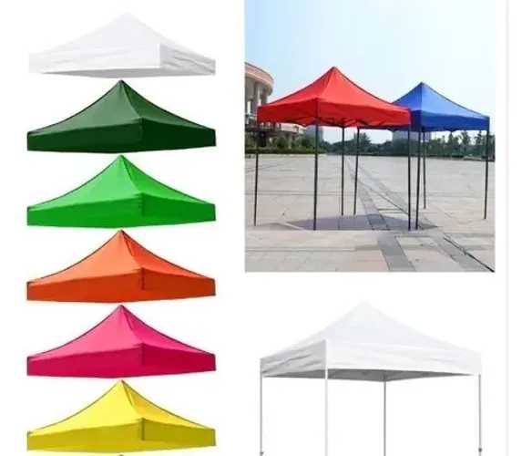 Tenda sanfonada e piramidal
