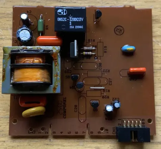 Placa eletrônica de geladeira / com defeito