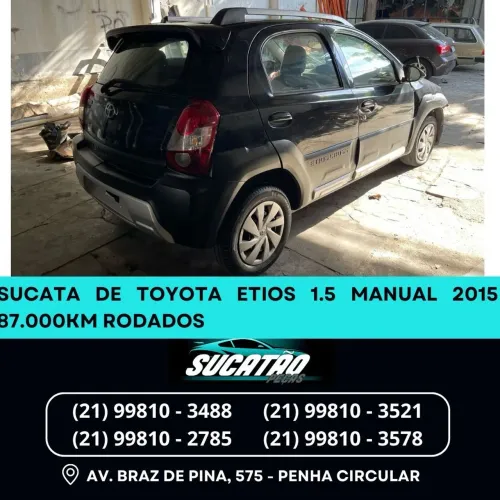 Sucata peças Etios cross