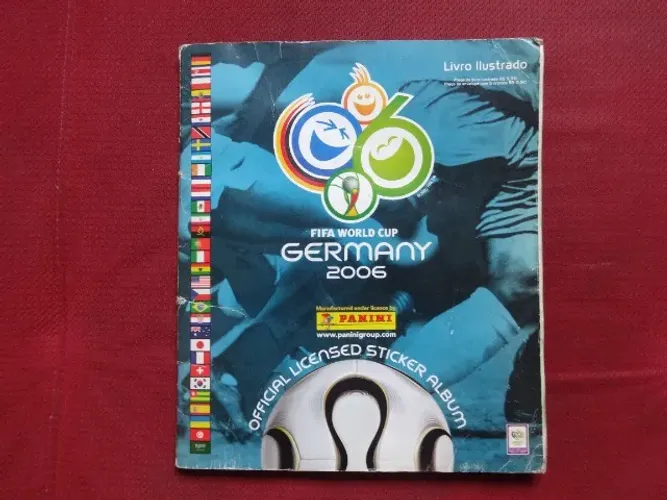 Leia o Anúncio! Album da copa 2006 com 537 Figurinhas