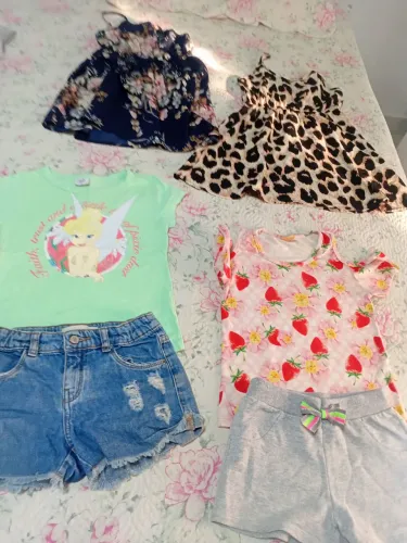 Lote roupas meninas 6 anos