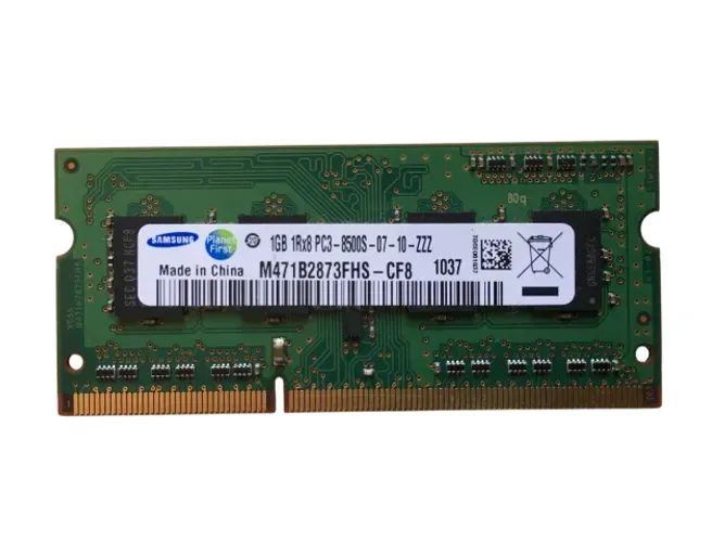 Memória Notebook DDR3 1Gb Samsung PC3-8500S