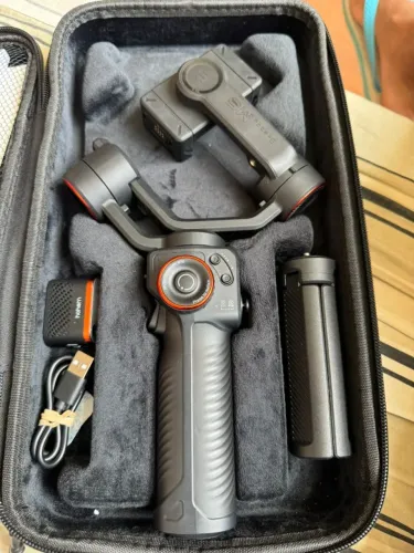 Gimbal Hohem M6 - Kit Completo | Com pequeno defeito (Error 03-M1)