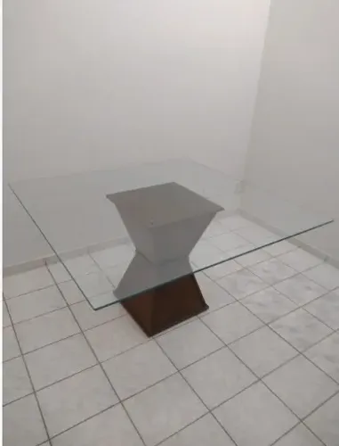 Mesa de Jantar de vidro