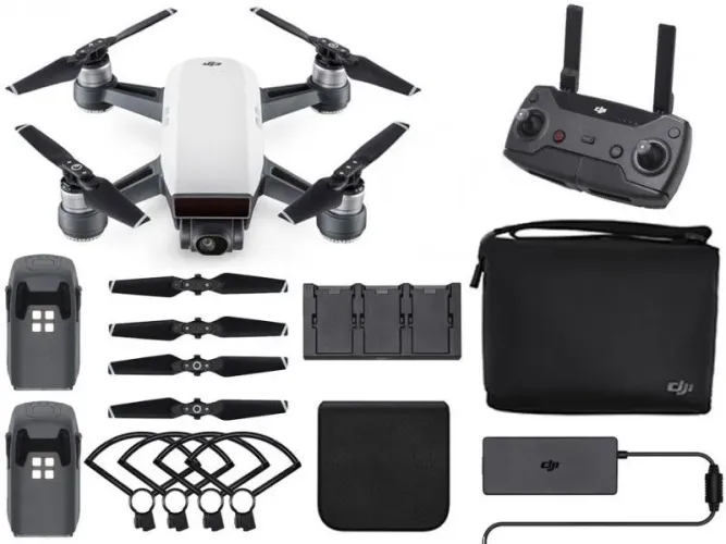 DJI Spark - Drone compacto + 5 baterias + bolsa ? Pronto para voar!