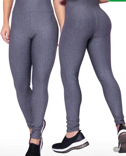 Calça Legging Cinza SHEIN