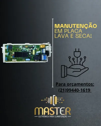 Conserto de Placa de Lava e Seca