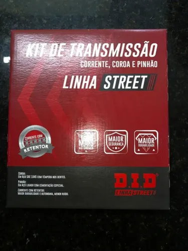 KIT TRANSMISSÃO COM RETENTOR FZ25 ( 18 / ... )